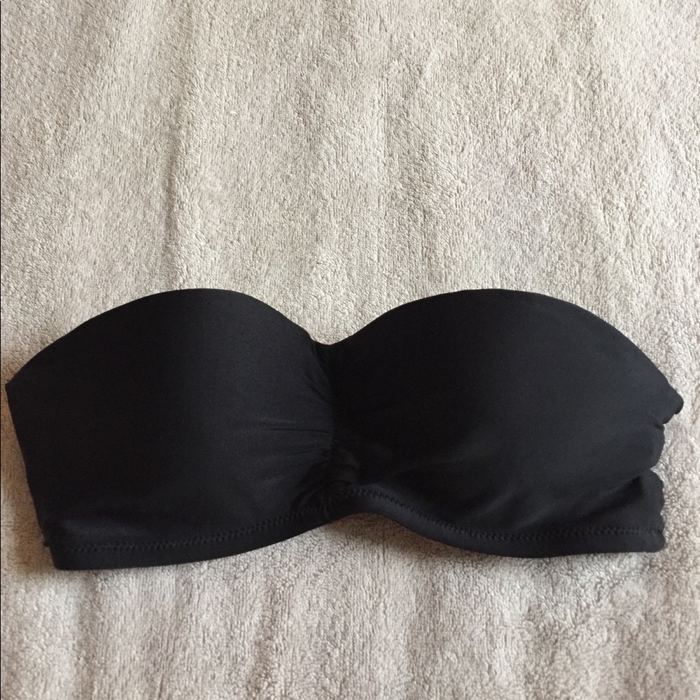 Strapless bathing suit top