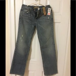 Boy cut jeans