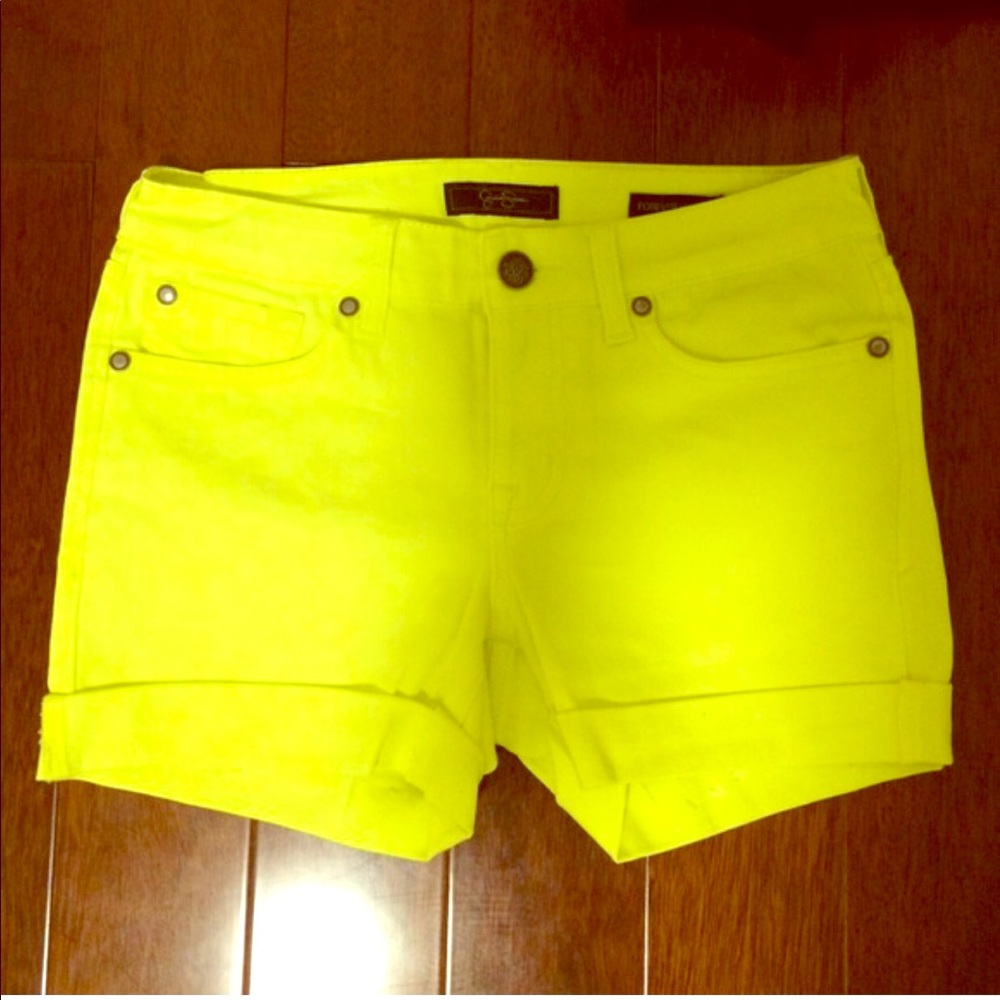 Jessica Simpson Neon Shorts