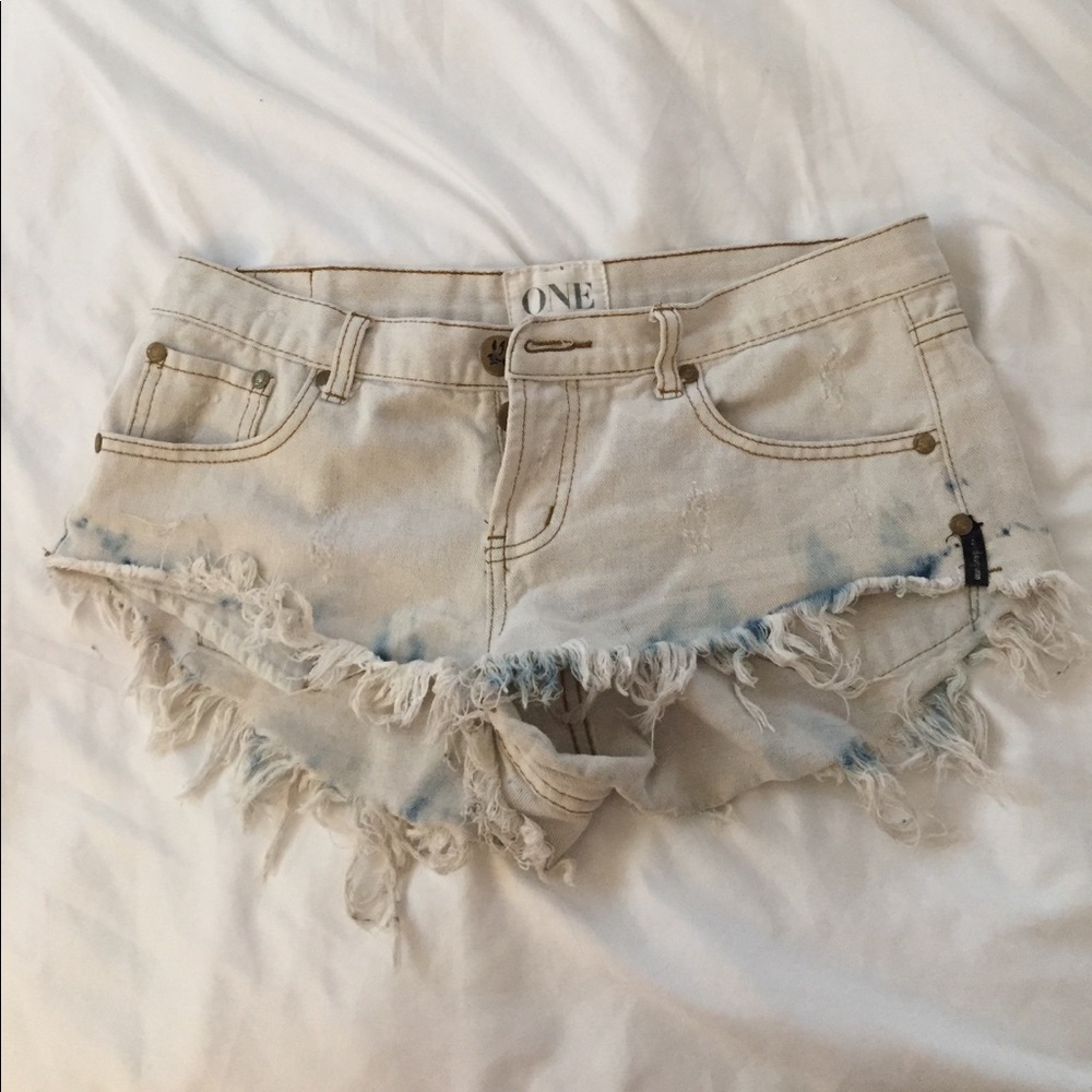 One teaspoon jean shorts