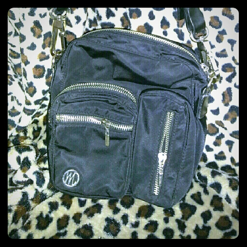 💞MNG small black handbag