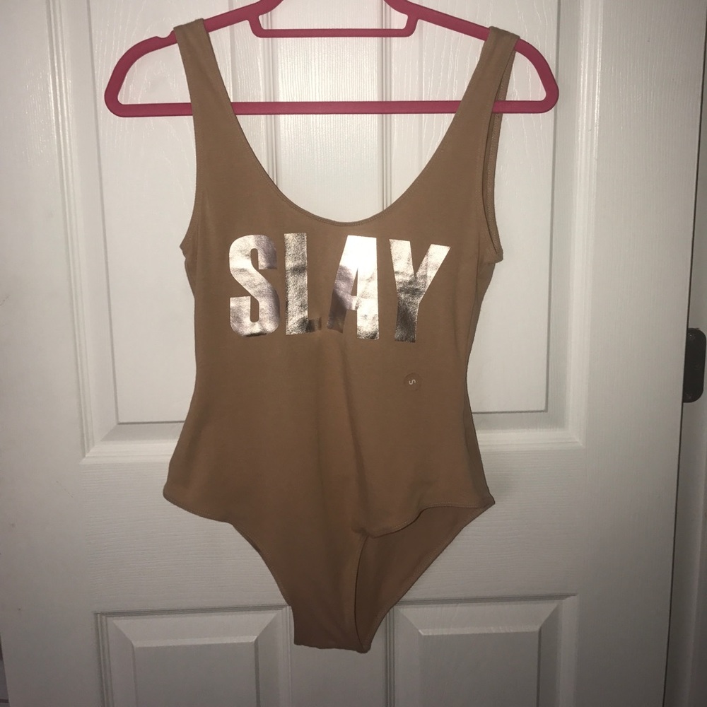 Pacsun "slay" bodysuit