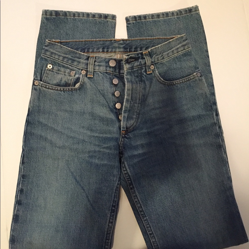 Sz.26 Helmut Lang high waisted vintage jeans