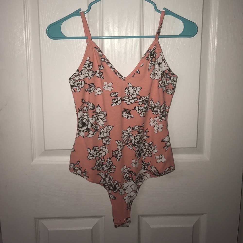 Pacsun floral bodysuit
