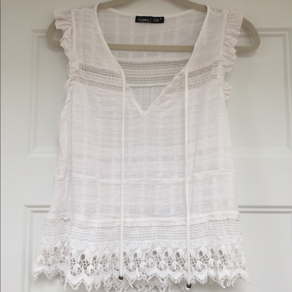 White Gypsy Tee