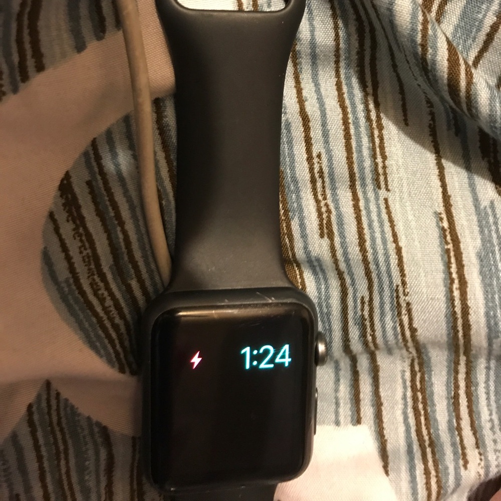 Men's Black Apple ⌚️