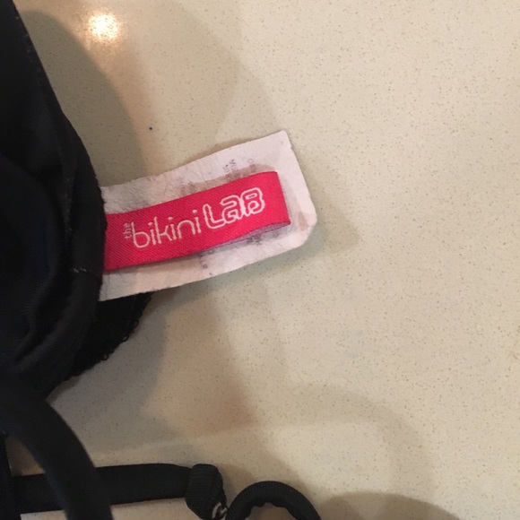 The Bikini Lab ruffle Black Bikini - Picture 2 of 7