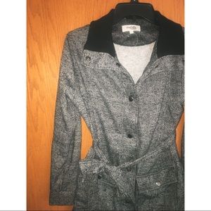 NWOT Black/Grey Coat