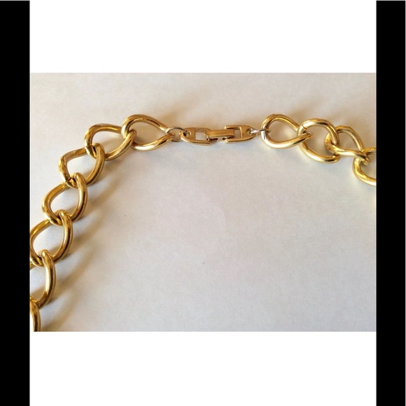 Navy Blue Nautical Necklace Choker Vintage - Picture 3 of 7