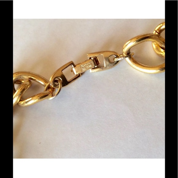 Navy Blue Nautical Necklace Choker Vintage - Picture 6 of 7