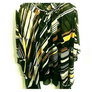 Lane Bryant Square Poncho-Style Top