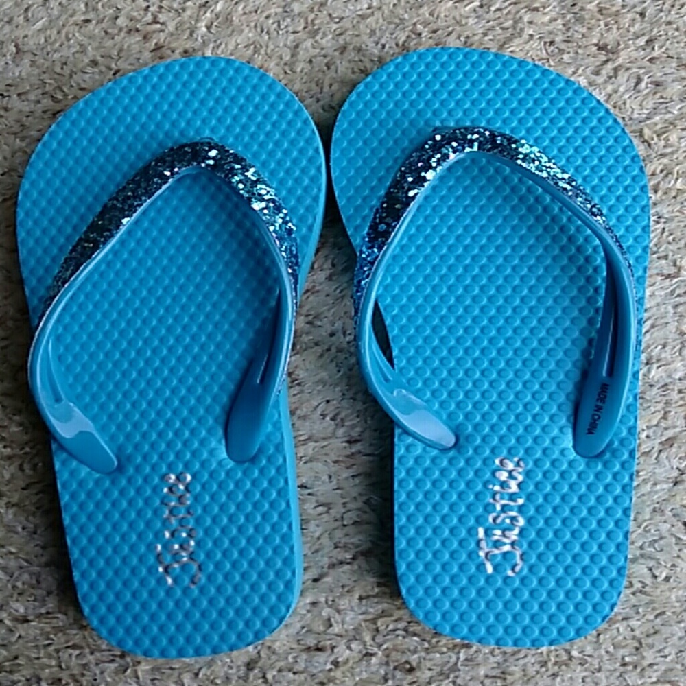 Justice flip flops