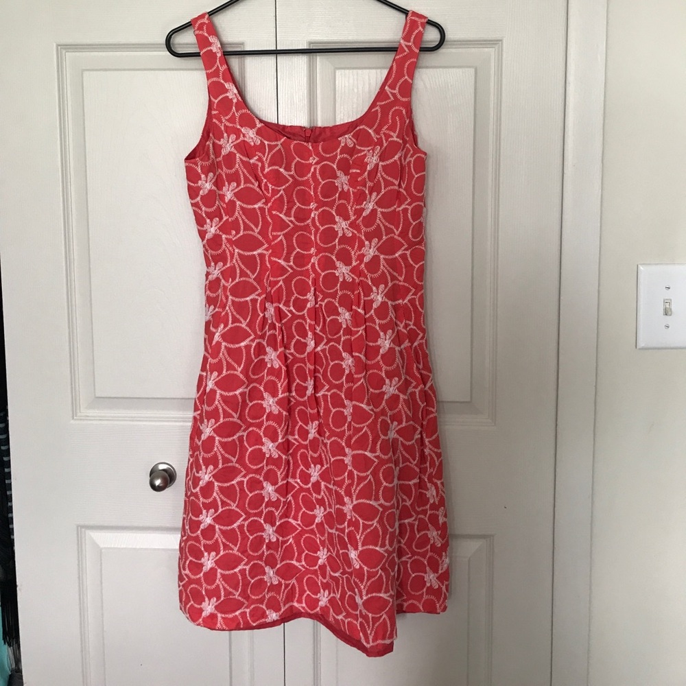 Pink Floral Dress