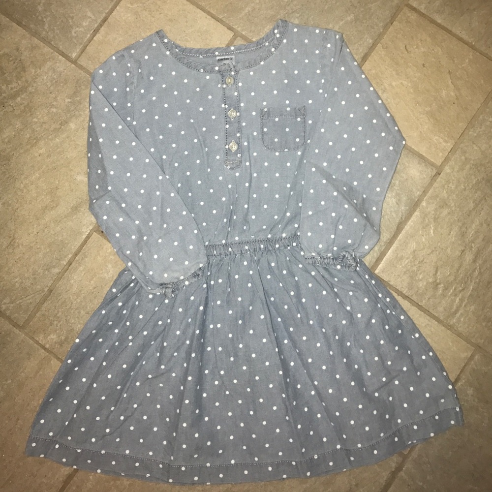 Little girl denim dress