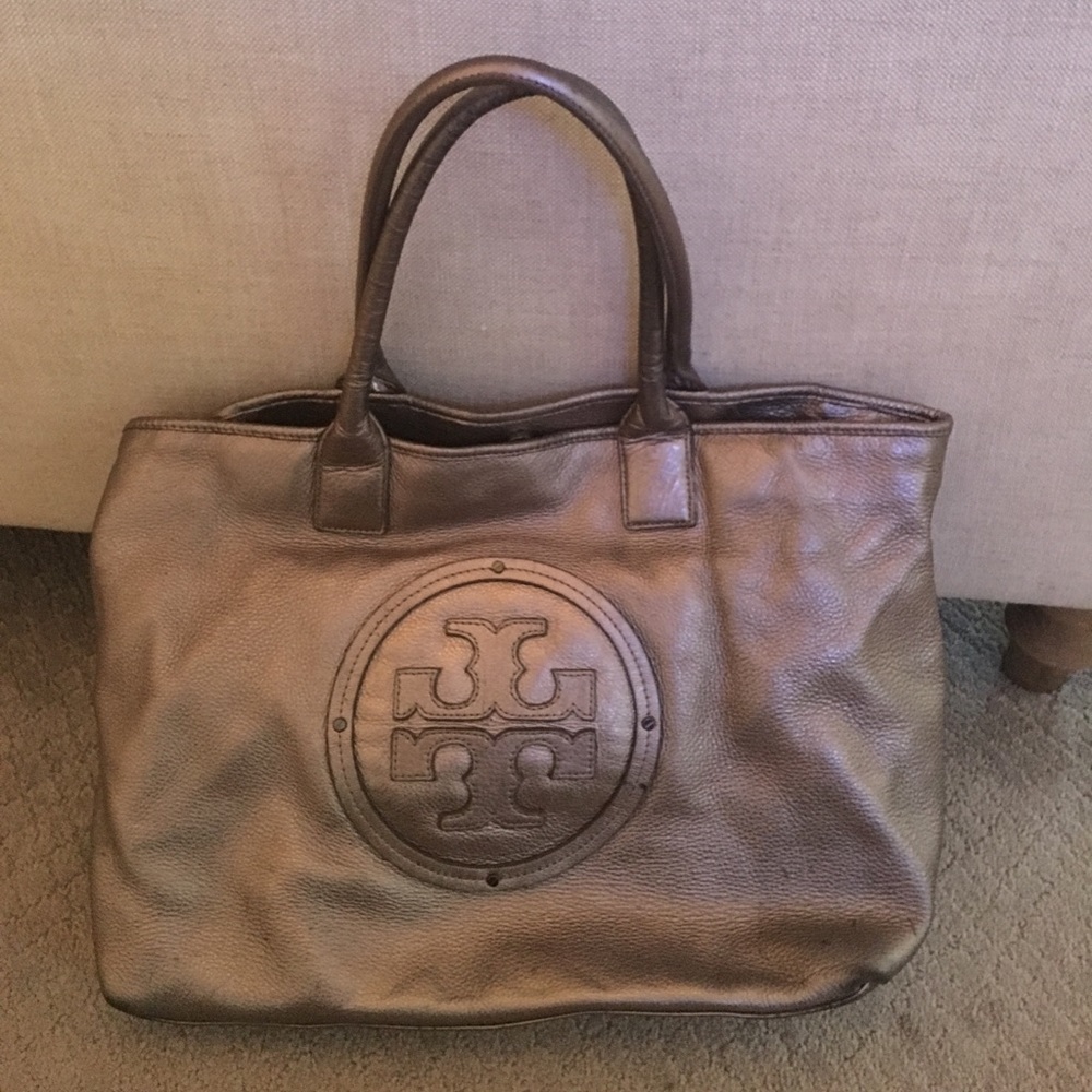 Leather Tory Burch tote