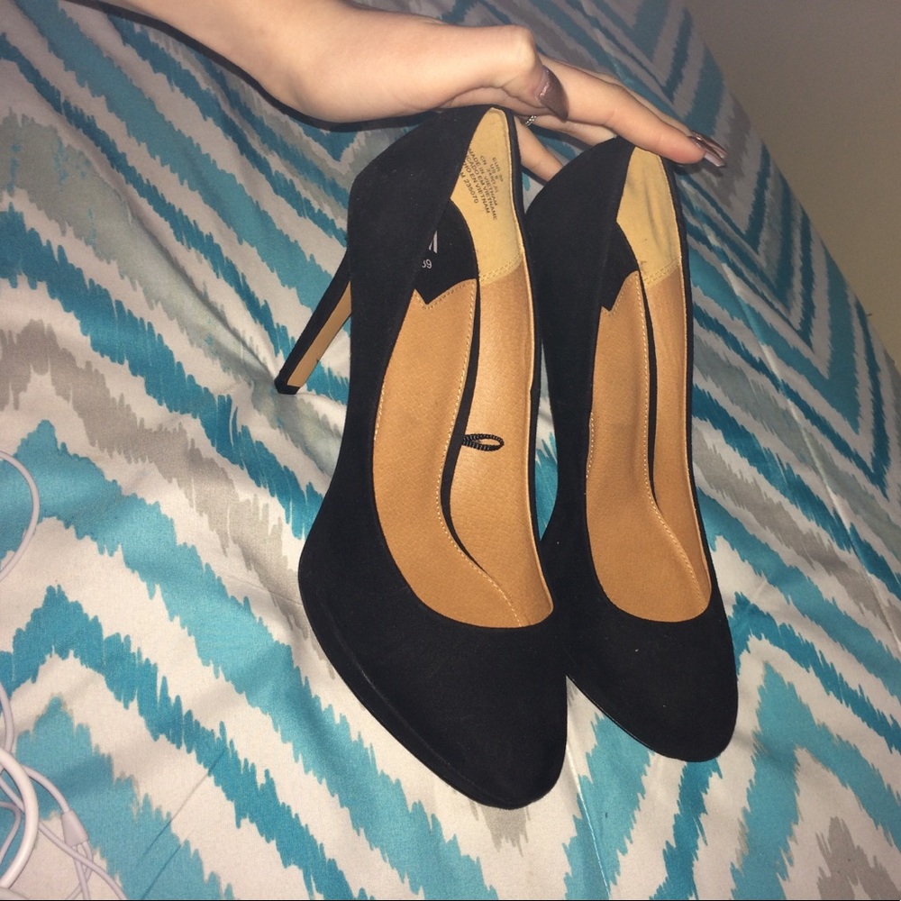 H&M black heels