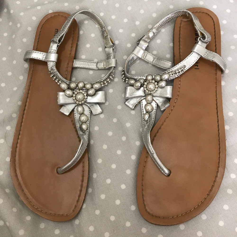 Madden Girl jeweled sandals!