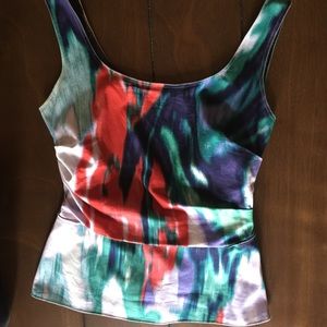 Jewel tones - Top w/ side zipper