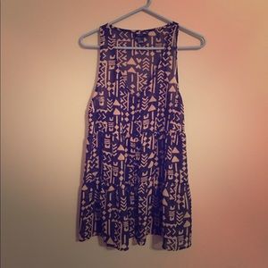Tribal Tank Blouse