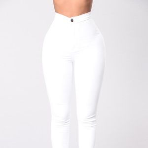 Super high skinny jeans