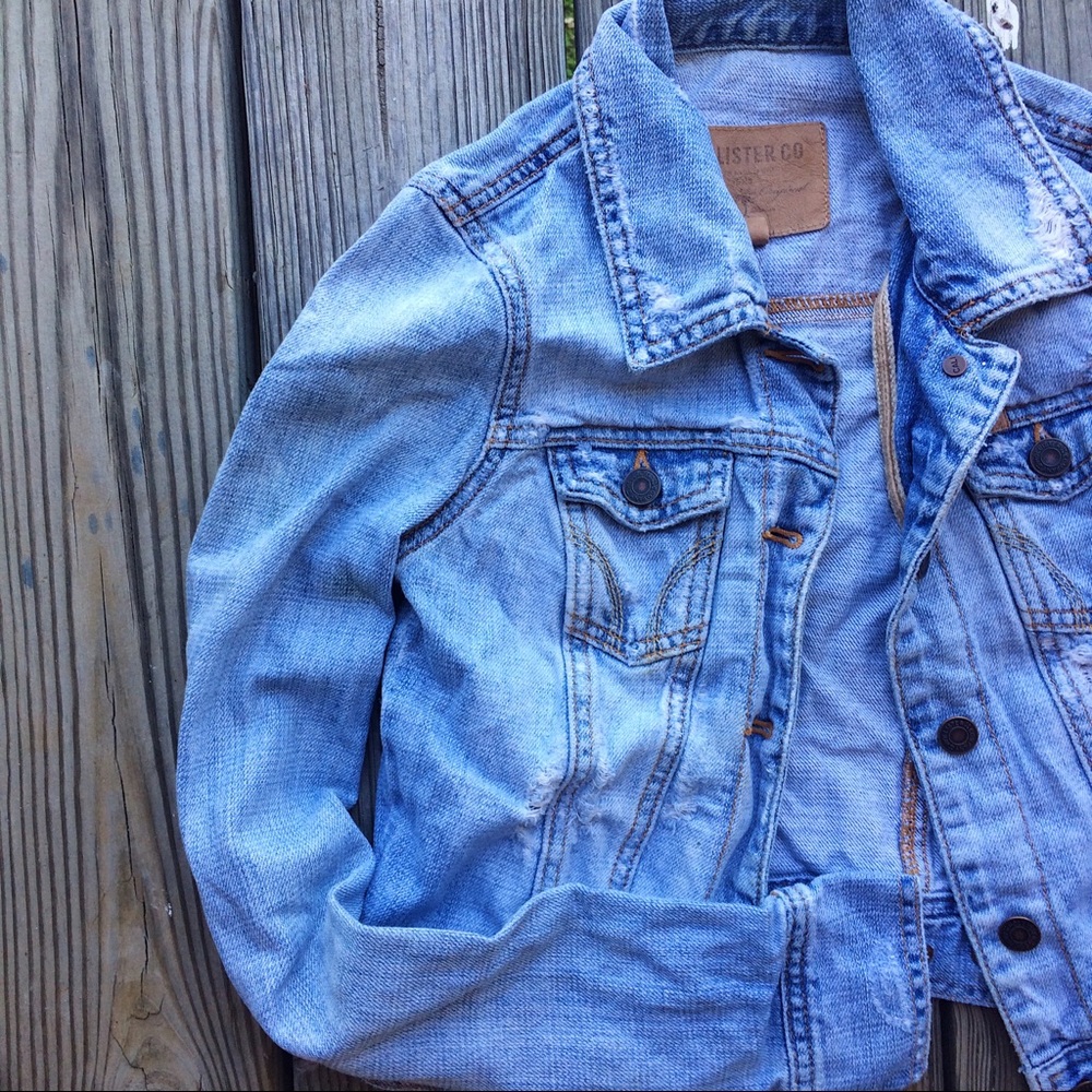 Hollister Blue Jean Jacket