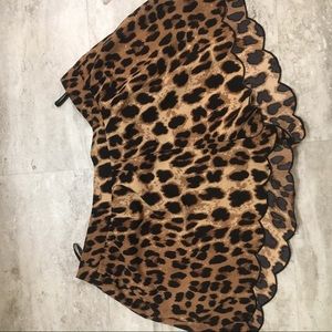 Leopard shorts