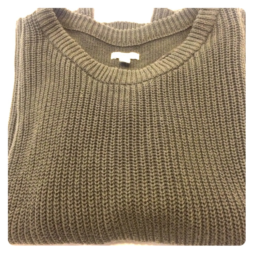 Green Knit Sweater