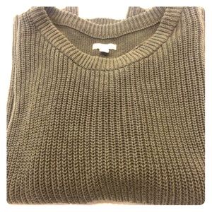 Green Knit Sweater