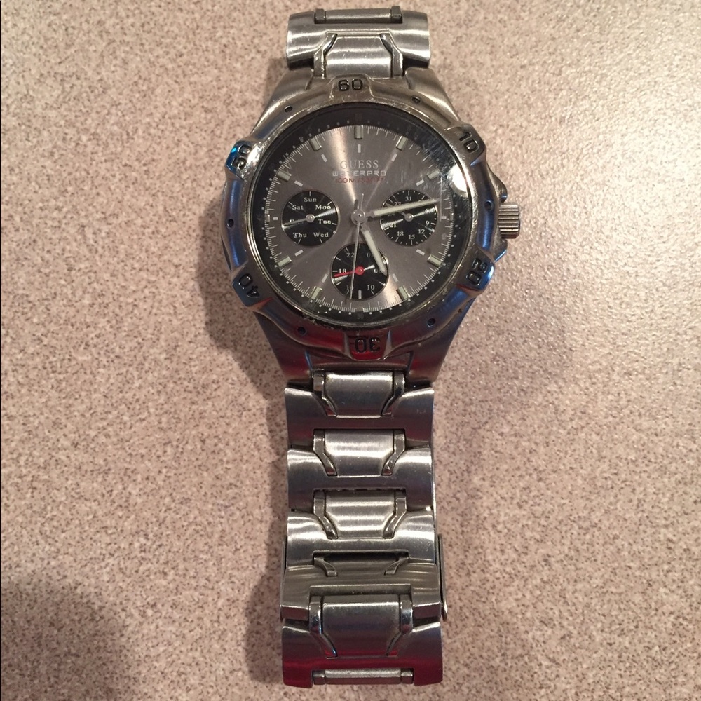 Guess watch ⌚️ - stainless steel Waterproof men's