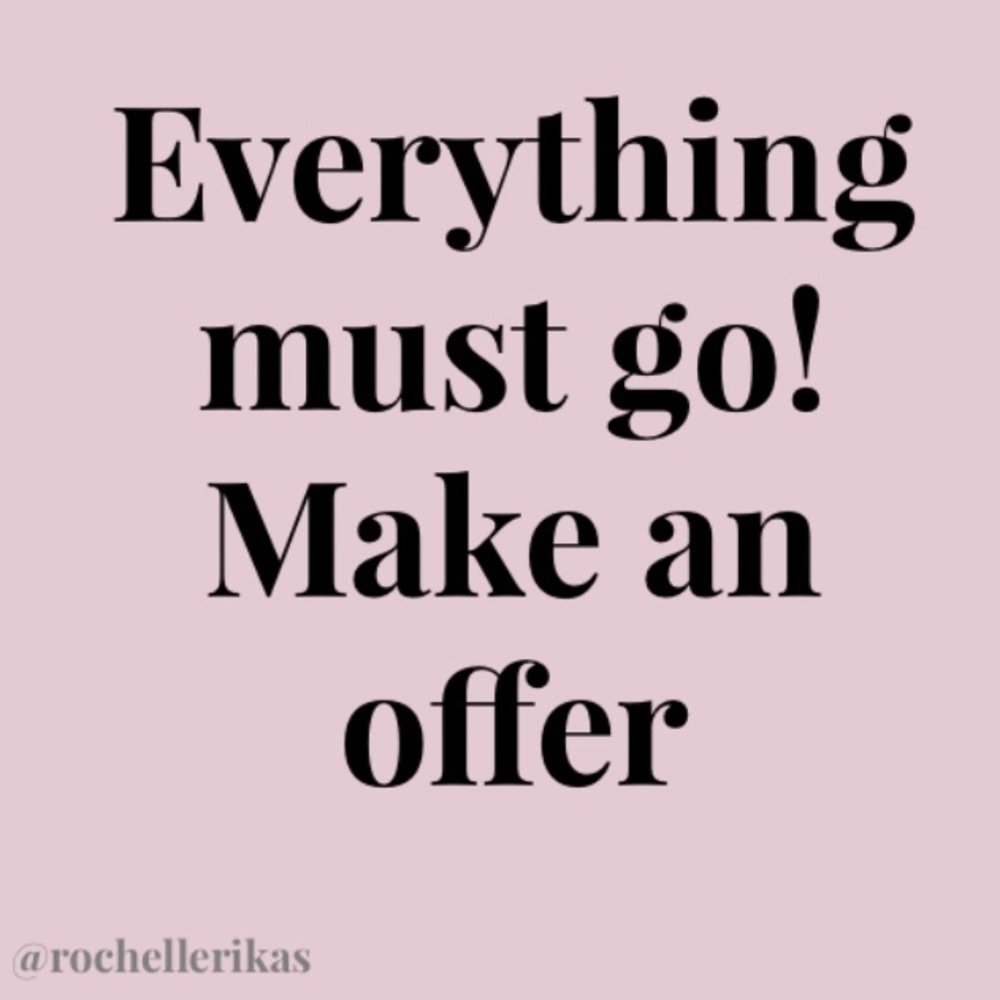 EVERYTHING MUST GO