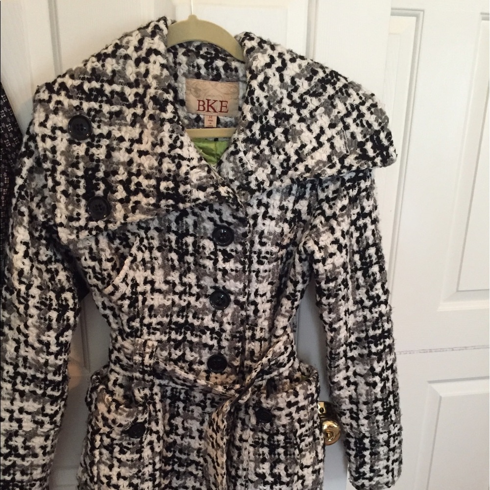 BKE peacoat medium black white and grey