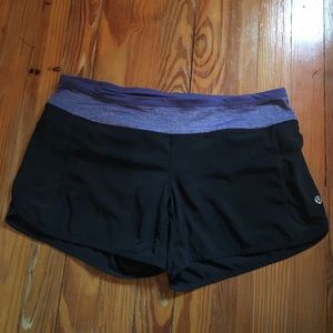 lululemon women's speed shorts