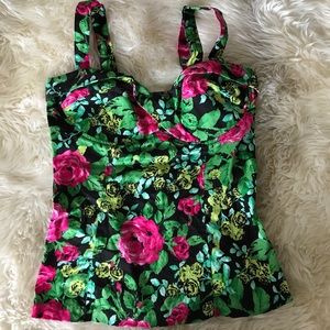 Deadly Dames Floral Top
