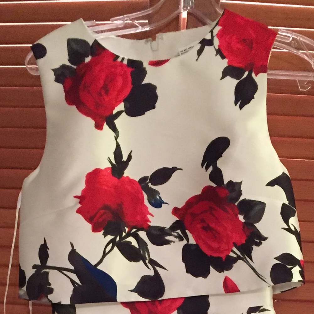 Floral two piece