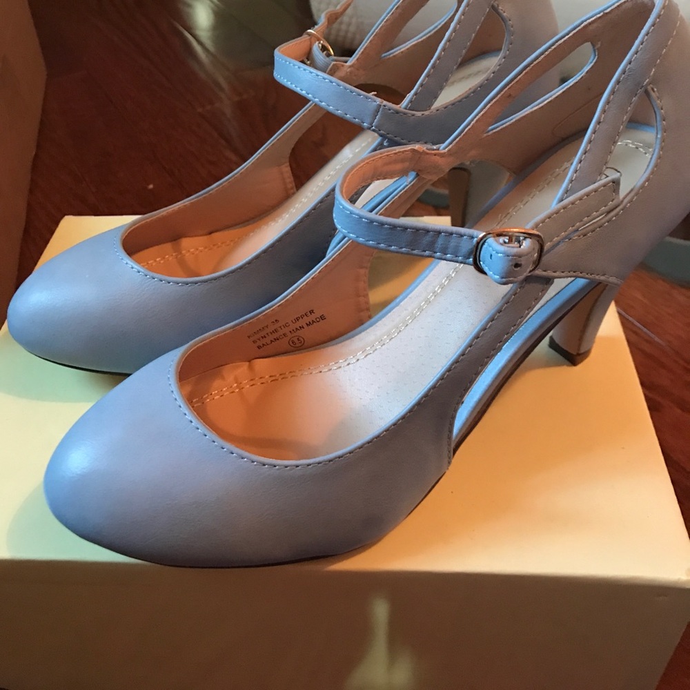 Mod cloth Robin's Egg Blue Shoes