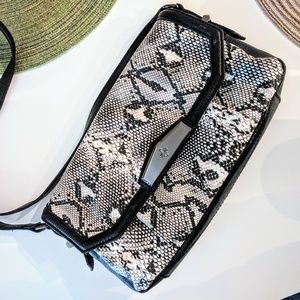 Vera Wang Snake Print Crossbody