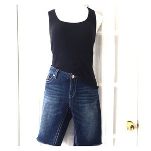 Seven 7 Lane Bryant 16W Distressed Jean Short NWT