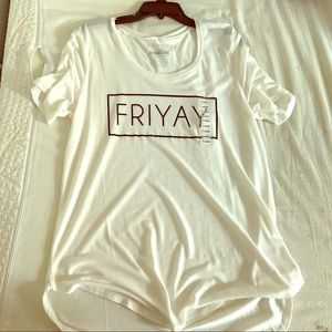 Friyay white creamy shirt