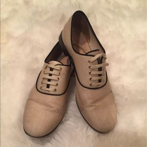Christian Louboutin Tan Oxfords Size 9