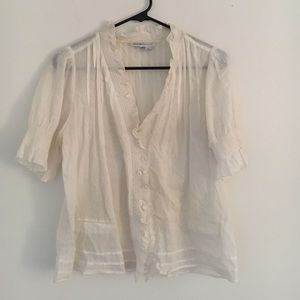See by Chloe button up blouse size m