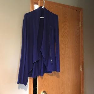 Asymmetrical cardigan