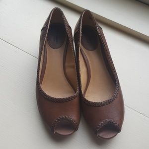 Sonoma Low Wedge Peep Toe Shoes