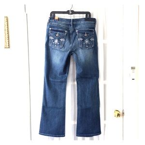 NWT Seven 7 Lane Bryant 14W Bootcut Jeans w/Decor