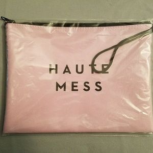 Brand New Pink Milly Zip Pouch