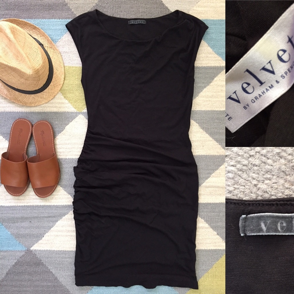 Velvet by Graham & Spencer dress Black XS