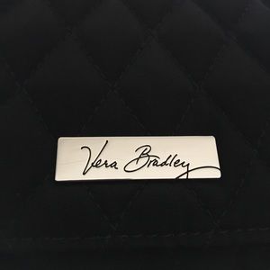 ❗️SOLD❗️NWT Vera Bradley Black Trifold Wallet