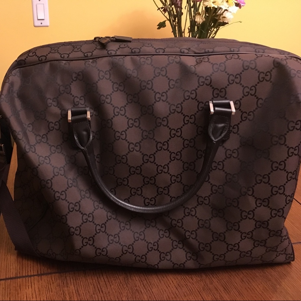 Authentic Gucci Travel Bag