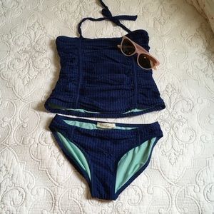 Girls Navy tankini by Jessica Simpson