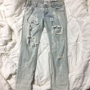 One Teaspoon Saint Trashed Freebirds | Size 24