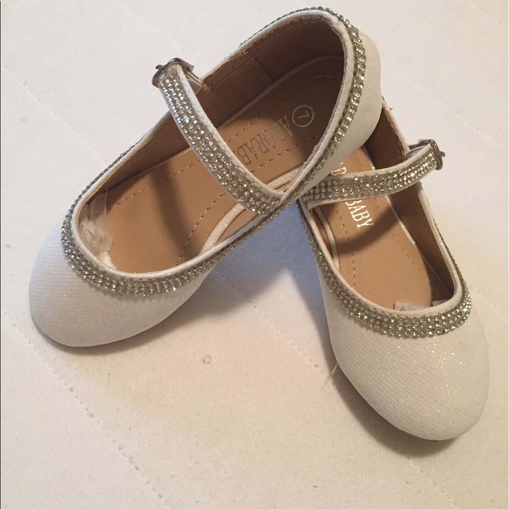 Kids Sparkly fancy glitter shoes